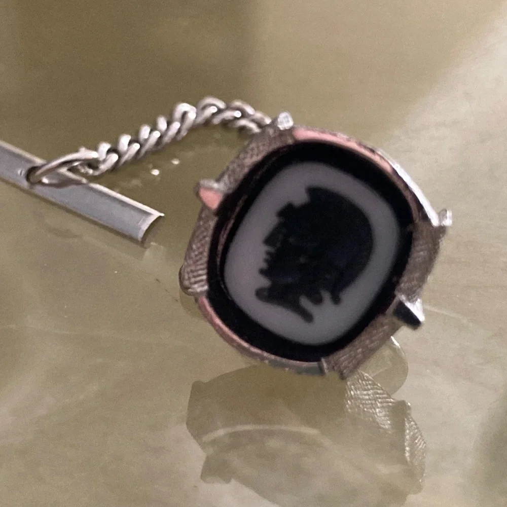 Vintage Spartan Warrior Tie Tack Pins – Silver Tone (Set of 2) 🛡️